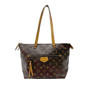 Louis Vuitton Iena Monogram Canvas Shoulder Bag Brown